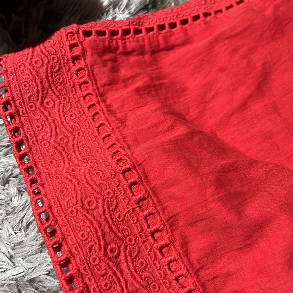 Coral Dropped Shoulder Shirt - Picture 2 of 3